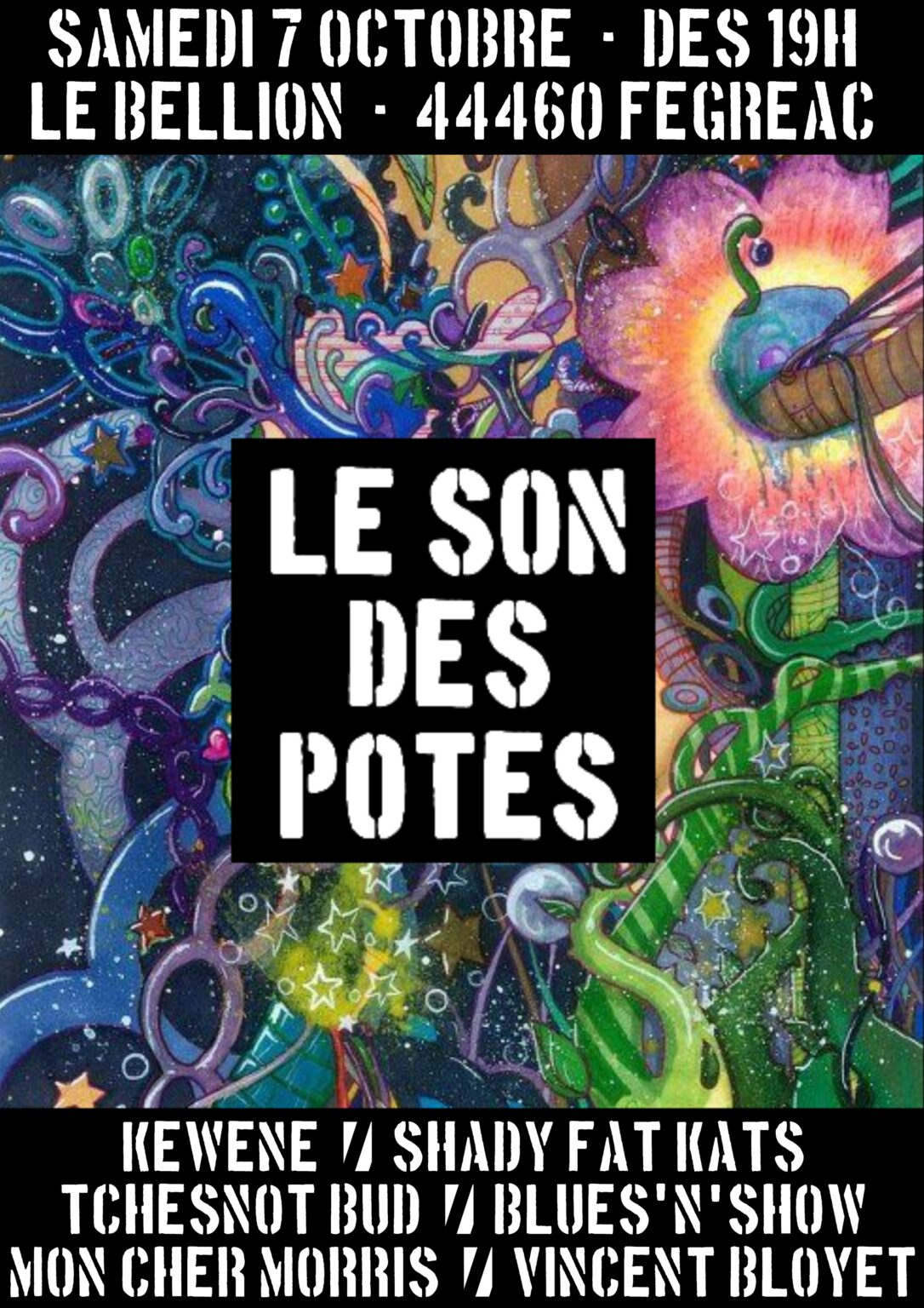 Affiche Le Son Des Potes 2017